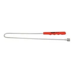 ProtoĀ® J2377XL Magnetic Flexible Long Reach Pickup Tool, 5 lb Pull, Grip Handle, Stainless Steel/Hard Plastic