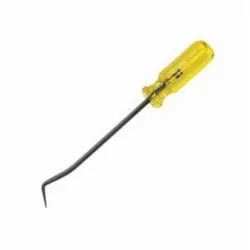 ProtoĀ® J2380 Standard Hook Pick, 45 deg High Alloy Steel Tip, 4-Sided Handle, 10-7/8 in OAL