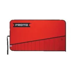 Proto® J25TR08C Tool Pouch, 14 Pocket, For Use With J3100B Open End Wrench Set, Canvas, Red