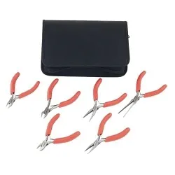 Proto® J2806SMP ESD Precision Miniature Plier Set, 6 Pieces, ANSI