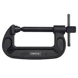 ProtoĀ® J404A Regular Duty C-Clamp, 2-3/4 in D Throat, 4 in Jaw Opening
