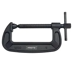 ProtoĀ® J406A Regular Duty C-Clamp, 3-5/8 in D Throat, 6 in Jaw Opening