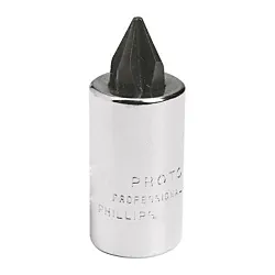 Proto® J4738 Standard Length Screwdriver Socket Bit, 1/4 in Drive, #2