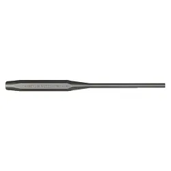 Proto® J48014LS2 1-Piece Long Super Duty Drive Pin Punch, 1/4 in Parabolic Punch, 8 in OAL, Steel