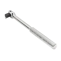 Proto® J5265 Socket Handle, 3/8 in Drive, 8-1/2 in OAL, ASME B107.500, ANSI B107.10M/AS 4283, Federal GGG-W-641E, Alloy Steel, Polished Chrome