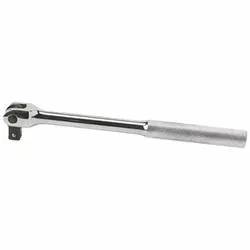 Proto® J5266 Socket Handle, 3/8 in Drive, 12 in OAL, ASME B107.500, Alloy Steel, Chrome Plated/Full Polished