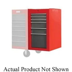 Proto® J551934-6BL-SC 550S Heavy Duty Side Cabinet, 34 in H x 19 in W x 25-1/4 in D