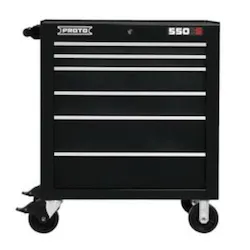 Proto® J553441-6BK 550S Heavy Duty Roller Cabinet, 41 in H x 34 in W x 25-1/4 in D