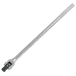 Proto® J5868 Socket Handle, 1 in Drive, 27 in OAL, ASME B107.500, ANSI B107.10M, Federal GGG-W-641E, Alloy Steel, Polished Chrome/Full Polished