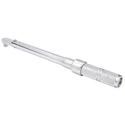Proto® J6005C C Micrometer Torque Wrench, 3/8 in Drive, Fixed Head, 16 to 80 ft-lb, 0.5 ft-lb, 15 in OAL