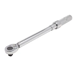 Proto® J6008C C Series Micrometer Torque Wrench, 1/2 in Drive, 16 to 80 ft-lb, Ratcheting Head, 0.5 ft-lb Graduation, 15-1/2 in OAL, ASME B107.14M