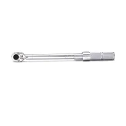 Proto® J6008CXCERT CXCERT Micrometer Torque Wrench, 1/2 in Drive, 16 to 80 ft-lb, Ratcheting Head, 0.5 ft-lb Graduation, 15-1/2 in OAL, ASME B107.300-2010, TO33K6-4-2193-1