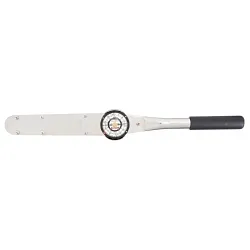 Proto® J6121NMF Dual Scale Dial Torque Wrench, 1/2 in Drive, 0 to 250 N-m, Fixed/Ratcheting Head, 21-1/2 in OAL, ASME B107.14M, 5 ft-lb Graduation
