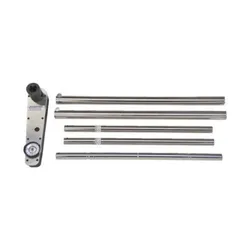 Proto® J6149F Dual Scale Dial Torque Wrench, 1 in Drive, 400 to 2000 ft-lb, Fixed/Ratcheting Head, 110-3/4 in OAL, ASME B107.14M, ISO 6789, 40 ft-lb Graduation
