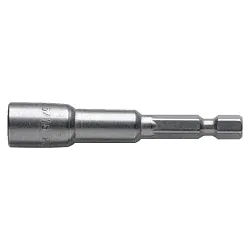 Proto® J61620 Magnetic Nut Setter, 1/4 in Point, Hex Shank, 2-9/16 in OAL, Satin