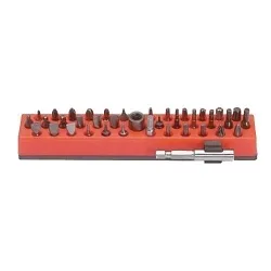 ProtoĀ® J61906 Insert/Power Bit Set, 38 Pieces, 7 in OAL, Steel, Black Oxide