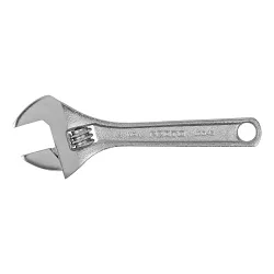 Proto® J704B Non-Insulated Standard Wrench, 1/2 in Wrench, Polished Chrome, 4-11/32 in OAL, Alloy Steel Jaw, Alloy Steel Body, ASME B107.100, Alloy Steel