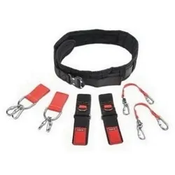 ProtoĀ® JBELTSET-M Tethering Comfort Belt Set, Nylon Webbing/Elastic Fabric