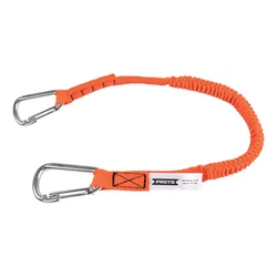 ProtoĀ® JLAN25LBDSS Tool Lanyard, 25 lb Capacity, Elastic Nylon Line/Steel Hardware