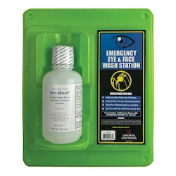 Radians® REW32S Single Personal Eyewash Station, 32 oz Bottle, Wall Mount