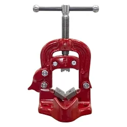 Reed 02420 Yoke Pipe Vise, 1/8 to 2 in Pipe
