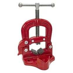 Reed 02440 Yoke Pipe Vise, 1/8 to 2-1/2 in Pipe