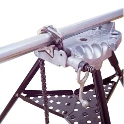 Reed 04458 Exclusive Tripod Chain Vise, 1/8 to 6 in