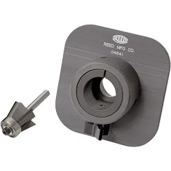 Reed 04641 Adjustable Beveler Attachment With Router Bit, 2 in Pipe