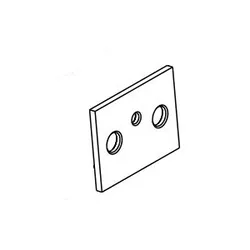 Reed 97666 Clamp Plate, For Use With Saw It® SAWIT, SAWITD and SAWITSD Pneumatic Saw