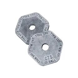 Reed 98078 Pipe/SDR Stop, For Use With PE Squeeze-Off Tool