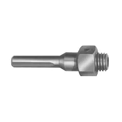 Relton HS-S4 Round Replacement Shank With 3-Flats, For Use With HS/FHS/ISHS/STHS/HST/TG Series Brazed Carbide Hole Saws