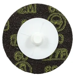 3Mâ„¢ 7000000550 777F Disc, 2 in Dia Disc, 60 Grit, Ceramic Abrasive, TR Attachment