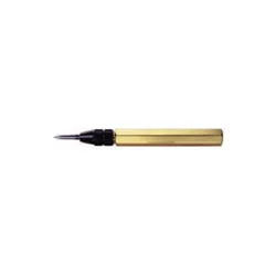 Royal 22410 Slim-Grip Scraper, 5/32 in Dia Hole, HSS Blade