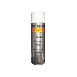 Rust-Oleum® V2192838 V2100 System Enamel Spray Paint, 15 oz Container, Liquid Form, White, 12 to 20 sq-ft/can Coverage