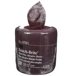 3M™ 7000120922 MX-SR Roll, 20 ft L 8 in W, Very Fine Grade, Aluminum Oxide Abrasive