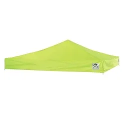 SHAX® 12911 6010C Replacement Canopy, PU Coated, For Use With 6010 Shelters, 10 x 10 ft, 210D Polyester, Lime