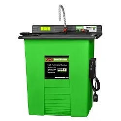 SmartWasher® 14145 SW-25 Non-Flammable Signature Parts Washer, 25 gal Container Pail Container, Green