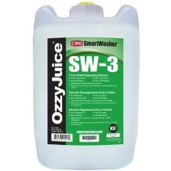 SmartWasher® 14720 OzzyJuice® SW-3 Non-Flammable Truck Grade Water Based Degreasing Solution, 5 gal Pail, Clear, Liquid, 200 deg F Flash