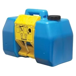 Speakman® SE-4400 Gravity Operated Portable Eyewash, Deck Mounting, Hands-Free Operation, Specifications Met: ANSI/ISEA Z358.1