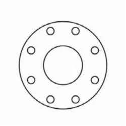 Spears® GK1-025 Full Face Flange Gasket, Buna-N, 2-1/2 in Nominal, Class 150 Class, Domestic