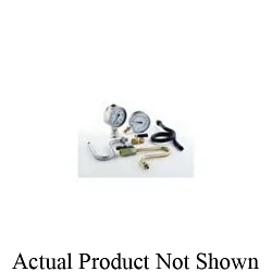 Spirax Sarco 72186 Single Scale Pressure Gauge With Anti-Vibration Technology, 4 in Dial, 0 to 30 psig, NPT
