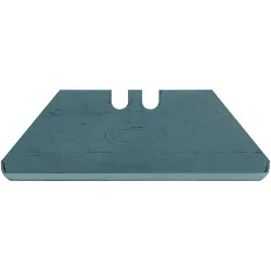 Stanley® 11-987 Utility Knife Blade, Round Point/Straight Edge, 1-7/8 in L x 3/4 in W, 0.024 in THK, High Carbon Steel