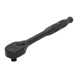Proto® J4749HTCBL Standard Precision Head Ratchet, 1/4 in Drive, Pear Head, 5-7/32 in OAL, Black Oxide, ASME B107.10M