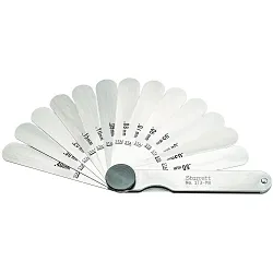 Starrett® 173MA Metric Thickness Gage Set, 13 Pieces