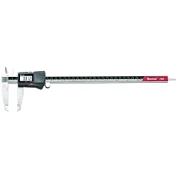 Starrett® EC799A-12/300 EC799 Global Series® Electronic Digital Caliper, 0 to 12 in, Graduations 0.0005 in, 3/4 in Inside x 2-1/2 in Outside D Jaw, Stainless Steel