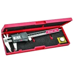 Starrett® EC799A-6/150 EC799 Global Series® Electronic Digital Caliper, 0 to 6 in, Graduations 0.0005 in, 5/8 in Inside x 1-1/2 in Outside D Jaw, Stainless Steel