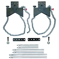 Starrett® S668BZ Shaft Alignment Clamp, Stainless Steel Band/Aluminum Frame Body