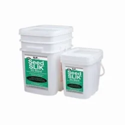 Superior Graphite® Seed SLIK™ 45545 Blend Seed Flow Lubricant, 8 lb Pail, Solid Form, Grayish/White, 2.8