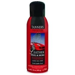 Tannery® 40173 Non-Flammable Water Based Revitalizer/Conditioner, 16 oz Aerosol Can, Emulsion, Milky White, Leather