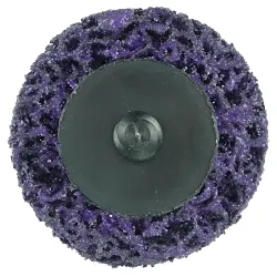 Tiger® 51762 Strip Disc, 2 in Dia Disc, Extra Coarse Grade, Silicon Carbide Abrasive, Type R Attachment